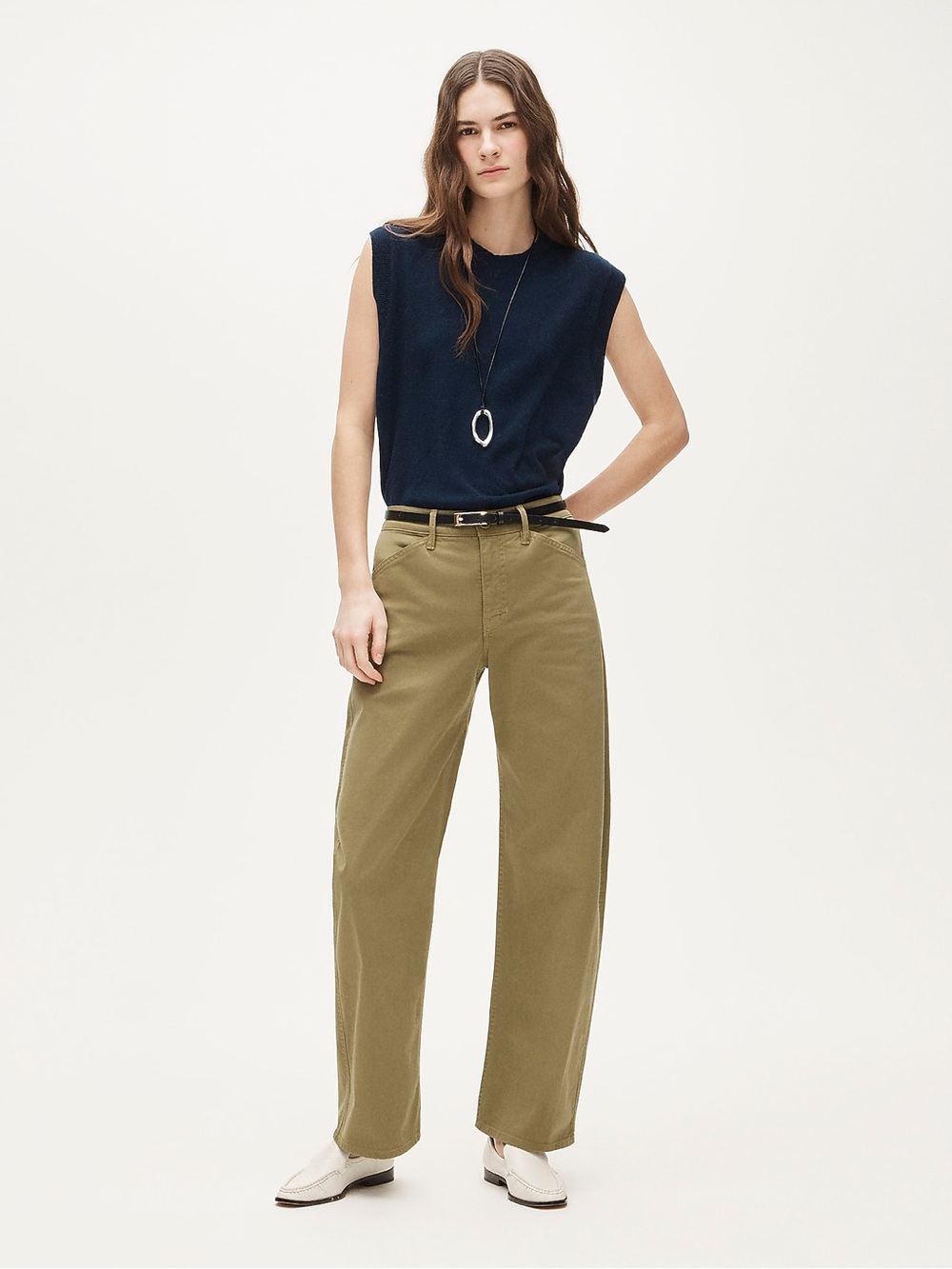 NWT J. Crew Zoe Barrel Pant Chino